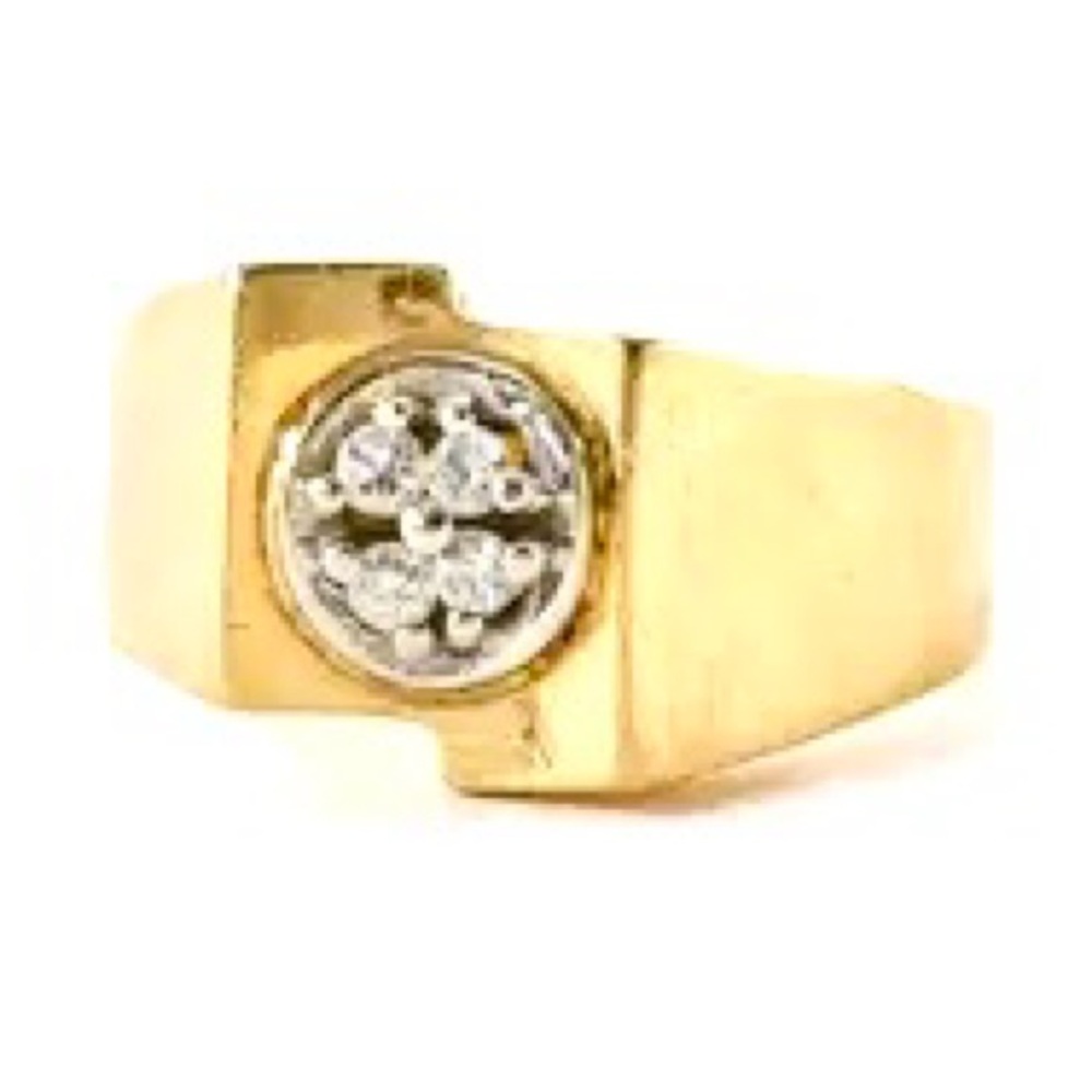 Men’s 14 Kt Gold Yellow Ring
